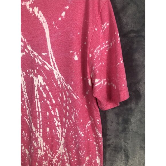 Gildan Copperhead Road Steve Earle T-Shirt Pink Tie-Dye Graphic Tee Unisex M - Picture 9 of 10